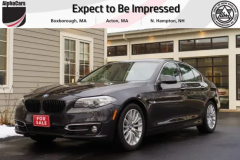 Gray 2014 BMW 5-Series 528i xDrive for sale in Boxborough, MA