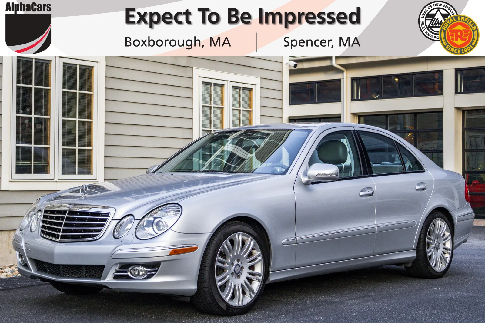 Silver 2008 Mercedes-Benz E-Class 3.5L Sport P2 for sale in Boxborough, MA