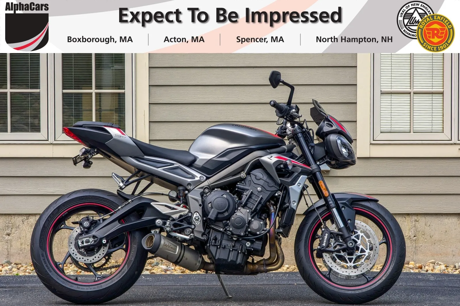 Unknown 2022 Triumph Street Triple R Custom for sale in Boxborough, MA