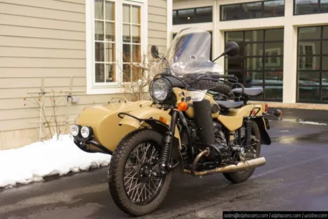 Another view of 2018 Ural Gear-Up Sahara for sale in Boxborough, MA at Boxborough