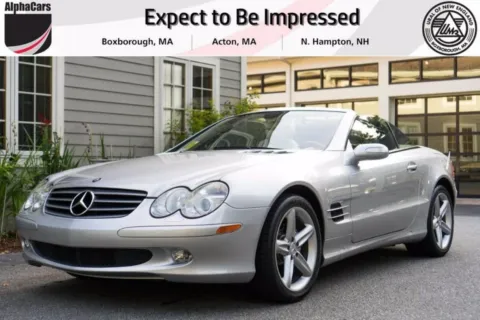 Silver 2005 Mercedes-Benz SL-Class SL500 for sale in Boxborough, MA