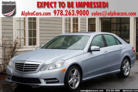 Black 2013 Mercedes-Benz E-Class E350 4MATIC Sedan for sale in Boxborough, MA