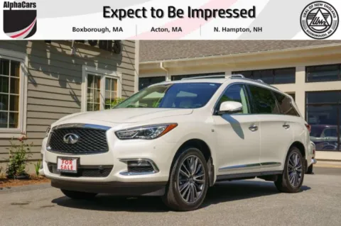 Black 2017 Infiniti QX60 Base AWD for sale in Boxborough, MA