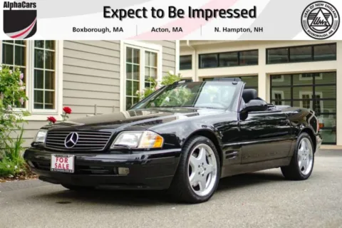Black 1999 Mercedes-Benz SL-Class SL500 Roadster for sale in Boxborough, MA