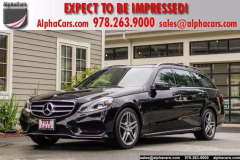 Black 2015 Mercedes-Benz E-Class Wagon E350 4MATIC Wagon for sale in Boxborough, MA