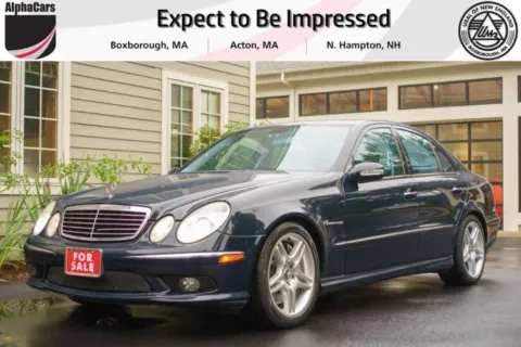 White 2005 Mercedes-Benz E-Class E55 AMG for sale in Boxborough, MA