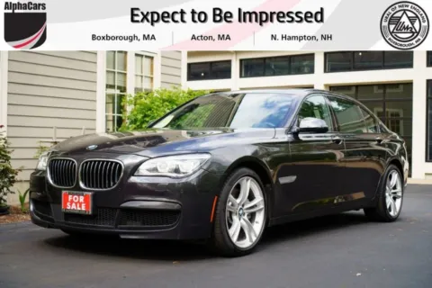 White 2014 BMW 7-Series 750Li xDrive for sale in Boxborough, MA