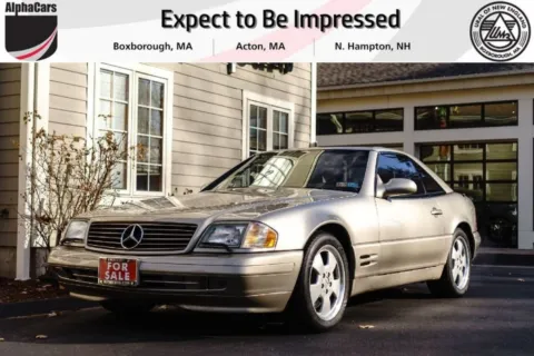 Green 1999 Mercedes-Benz SL-Class SL500 Roadster for sale in Boxborough, MA