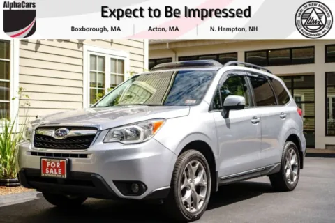 Silver 2016 Subaru Forester 2.5i Touring for sale in Boxborough, MA
