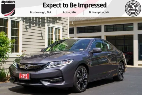 Red 2016 Honda Accord EX Coupe CVT for sale in Boxborough, MA