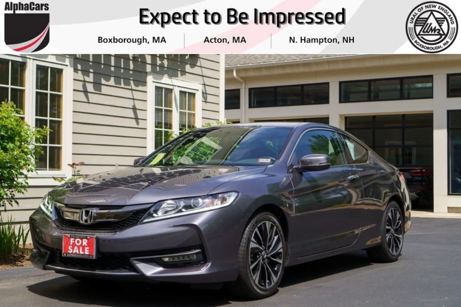 2016 Honda Accord EX Coupe CVT for sale in Boxborough, MA