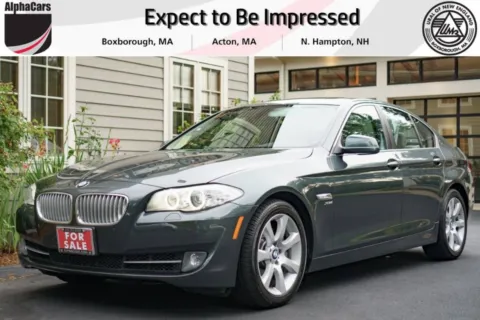 Green 2012 BMW 5-Series 550i xDrive for sale in Boxborough, MA