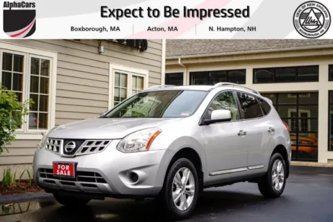 Red 2013 Nissan Rogue SV AWD for sale in Boxborough, MA