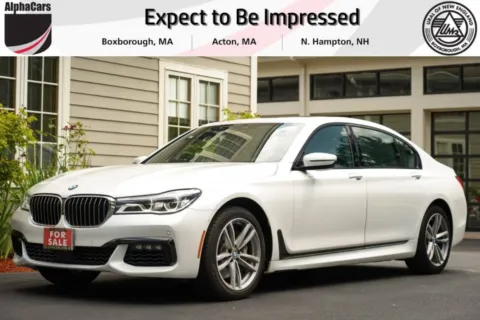 White 2016 BMW 7-Series 750i xDrive for sale in Boxborough, MA