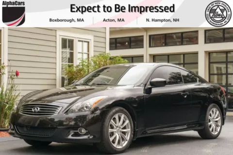 Black 2013 Infiniti G Coupe x AWD for sale in Boxborough, MA