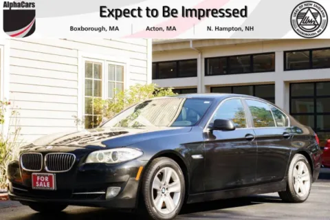 White 2013 BMW 5-Series 528i for sale in Boxborough, MA