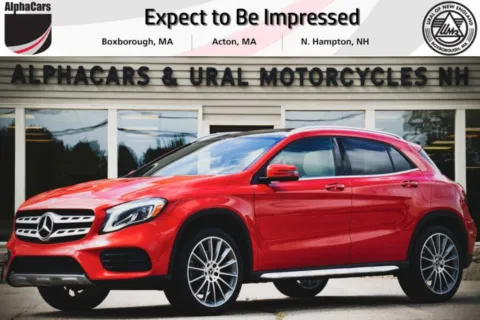 Red 2018 Mercedes-Benz GLA-Class GLA250 4MATIC for sale in Boxborough, MA