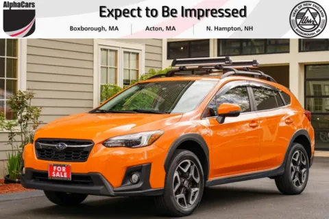 Orange 2018 Subaru Crosstrek 2.0i Limited CVT for sale in Boxborough, MA