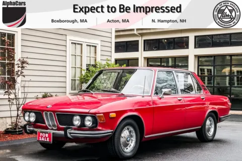 Red 1971 BMW 2500 Automatic for sale in Boxborough, MA
