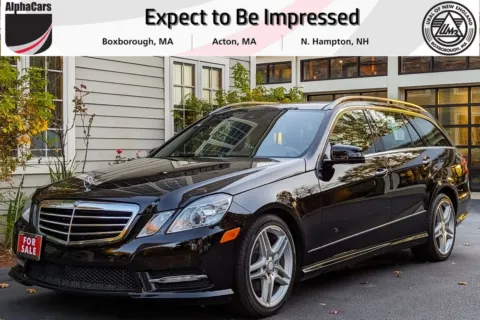 Black 2013 Mercedes-Benz E-Class Wagon E350 4MATIC Wagon for sale in Boxborough, MA