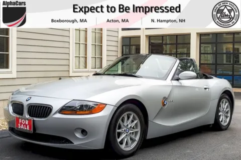 White 2004 BMW Z4 2.5i for sale in Boxborough, MA