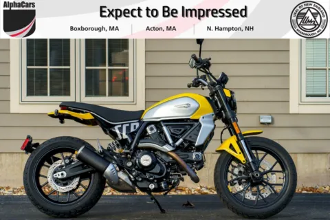 Yellow 2024 Ducati Scrambler Icon for sale in Boxborough, MA