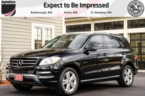 White 2012 Mercedes-Benz M-Class ML350 4MATIC for sale in Boxborough, MA