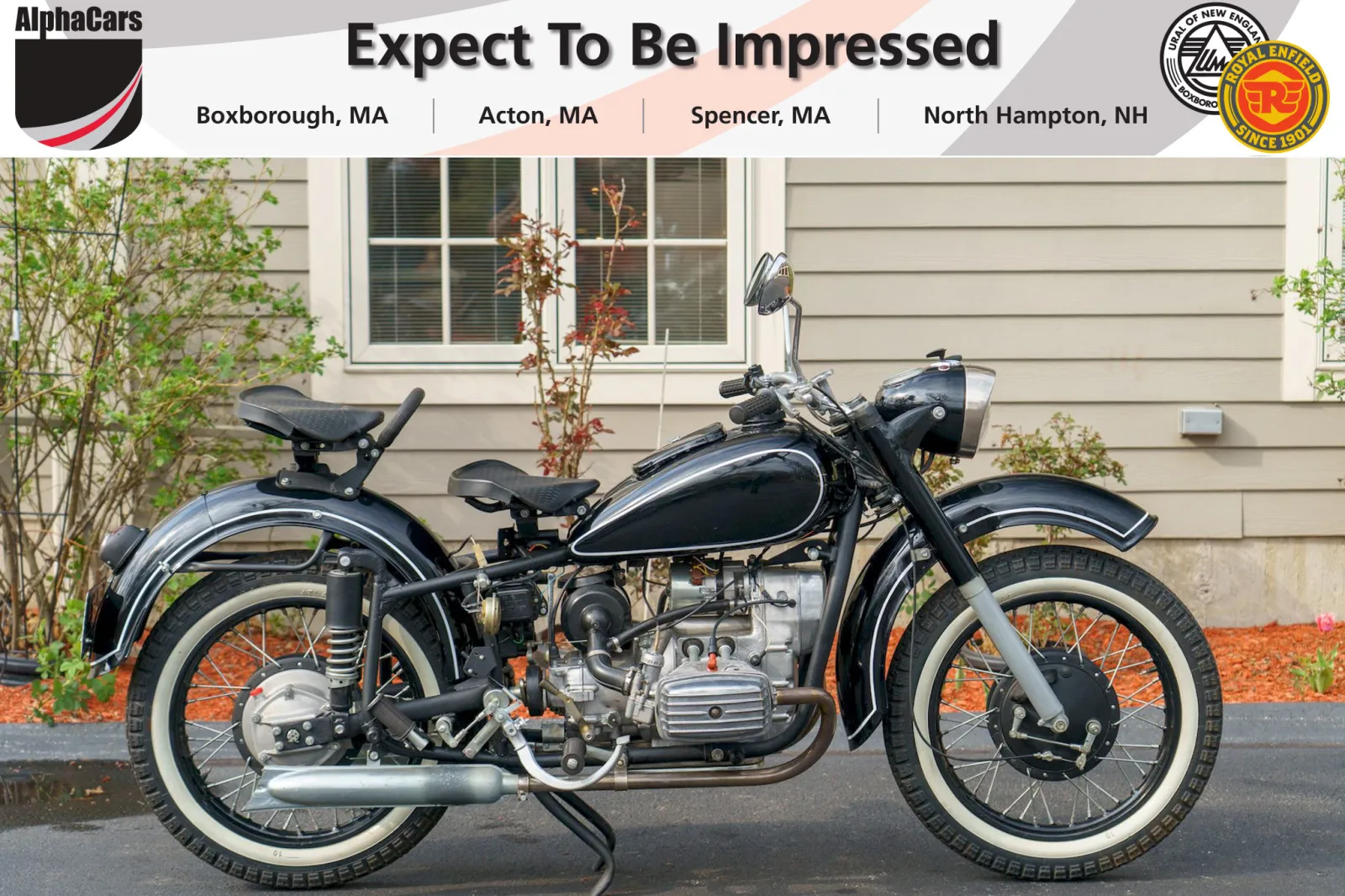 Black 1976 Dnepr MT-9 Solo for sale in Boxborough, MA