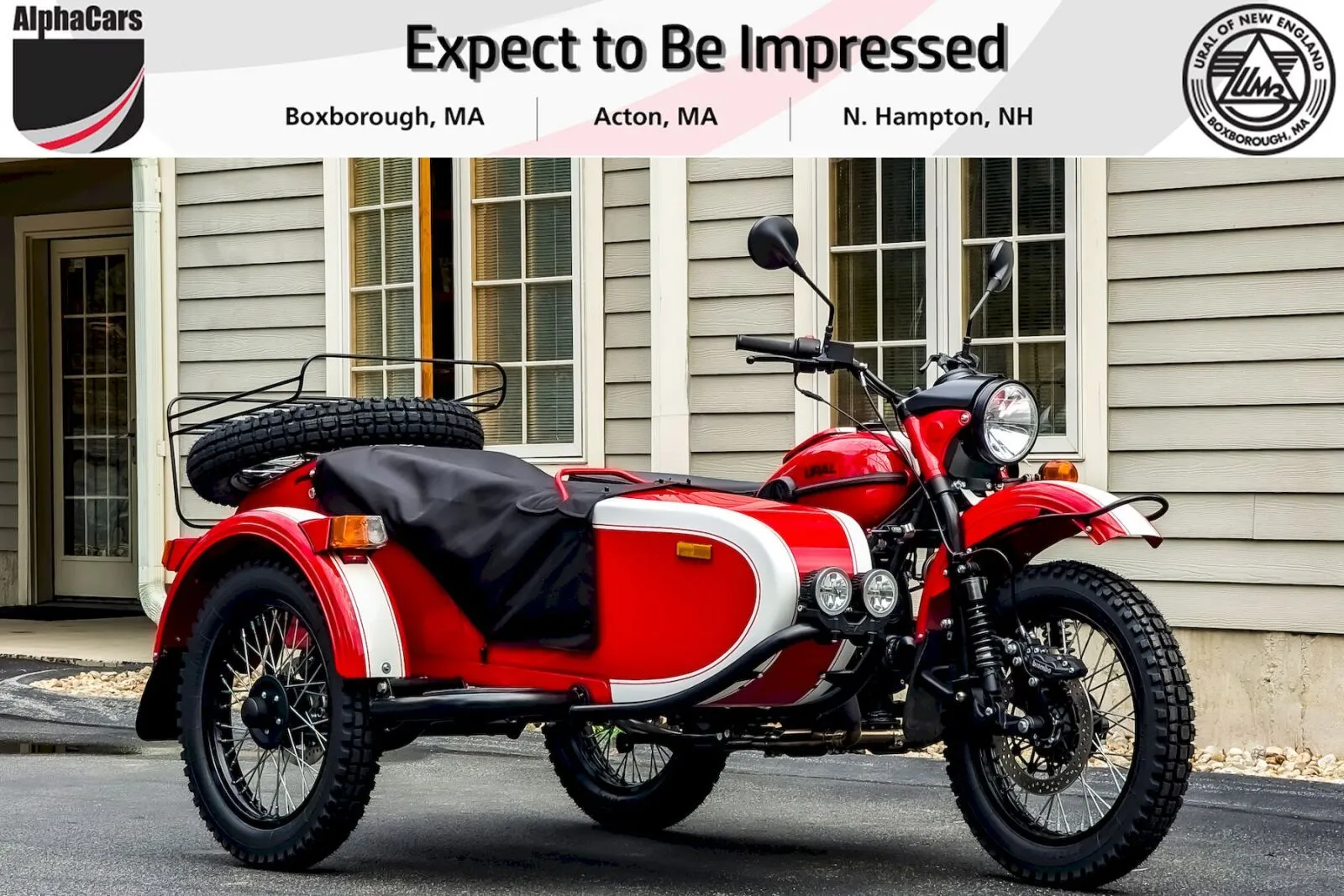 2024 Ural Gear-Up Red/White for sale in Boxborough, MA