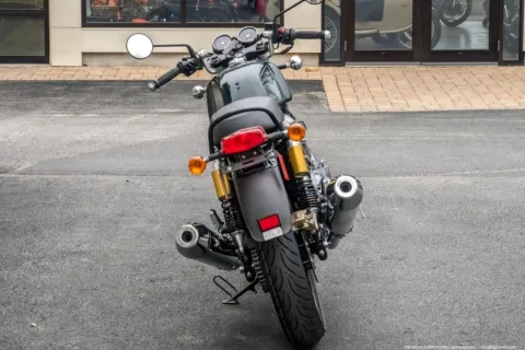 Another view of 2026 Royal Enfield Continental GT 650 British Racing Green for sale in Boxborough, MA at Boxborough