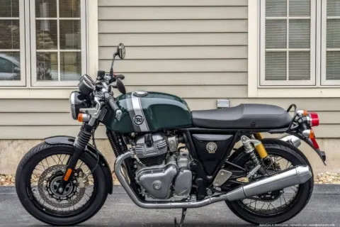 More photos of 2026 Royal Enfield Continental GT 650 British Racing Green at Boxborough Showroom & Service Center, MA