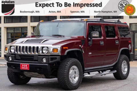 Red 2007 HUMMER H2 SUV for sale in Boxborough, MA