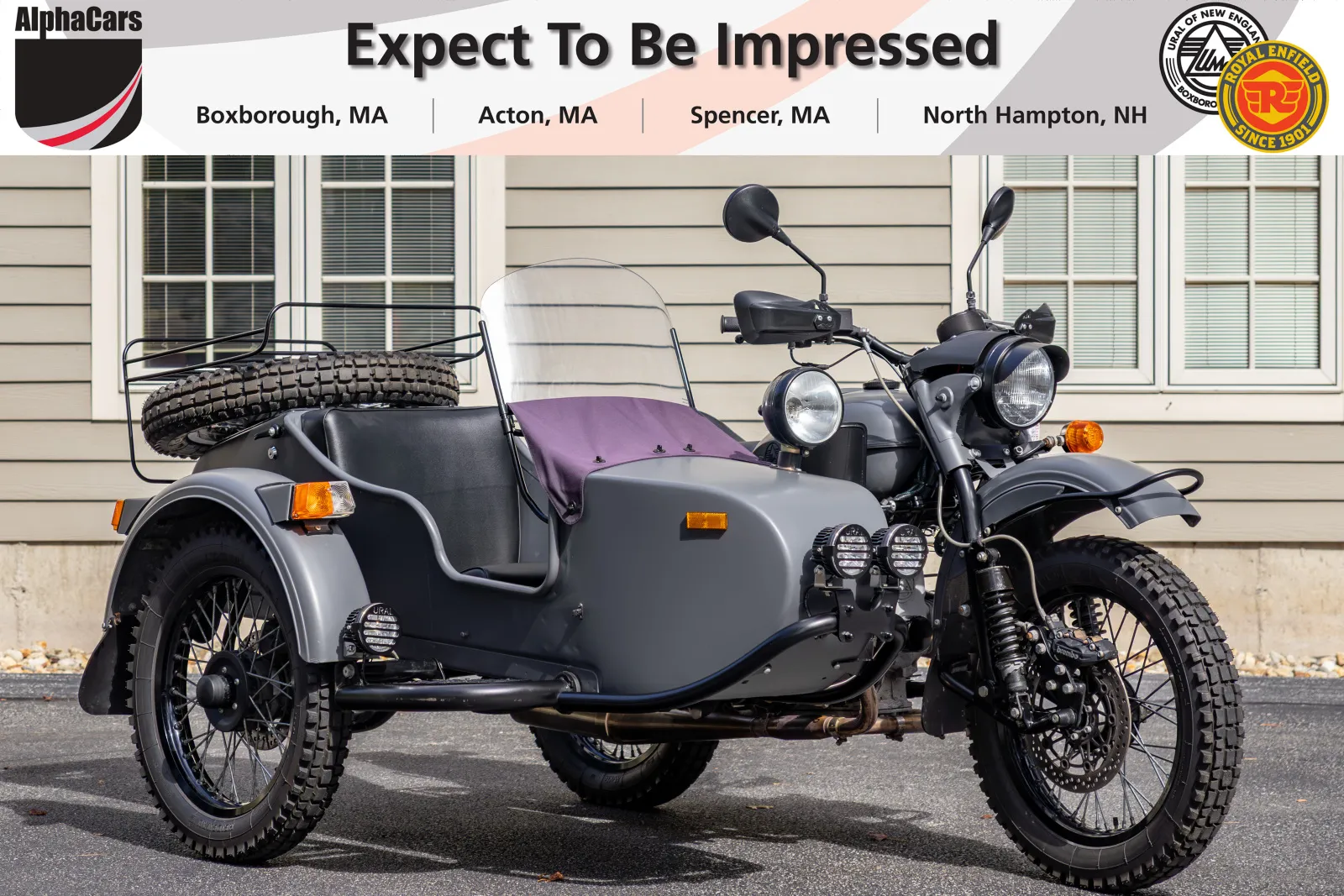 2015 Ural Gear Up 2WD Asphalt for sale in Boxborough, MA