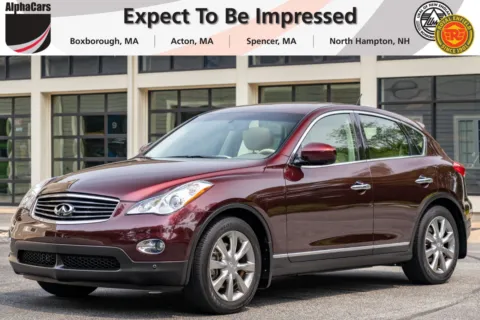 Red 2011 INFINITI EX35 Journey for sale in Acton, MA