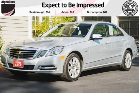 White 2012 Mercedes-Benz E-Class E350 4MATIC Sedan for sale in Acton, MA