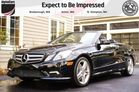 Black 2011 MERCEDES E550 A for sale in Acton, MA
