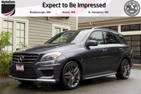 Black 2013 Mercedes-Benz M-Class ML63 AMG for sale in Acton, MA