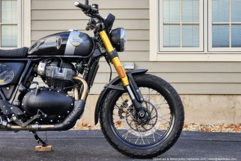 More photos of 2026 Royal Enfield Bear 650 Golden Shadow at North Hampton Showroom, NH