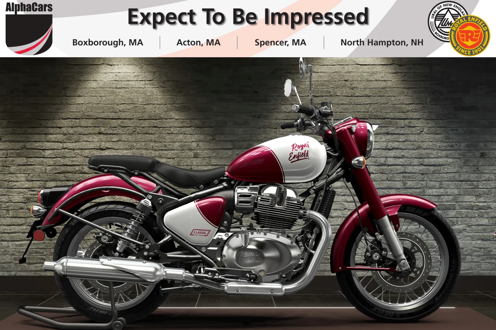 2026 Royal Enfield Classic 650 Vallam Red for sale in North Hampton, NH