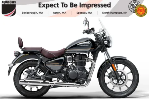 Black 2026 Royal Enfield Meteor 350 Supernova Black for sale in North Hampton, NH