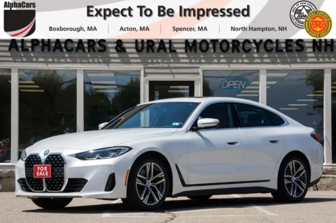 White 2024 BMW 4 Series Gran Coupe 430i xDrive for sale in North Hampton, NH