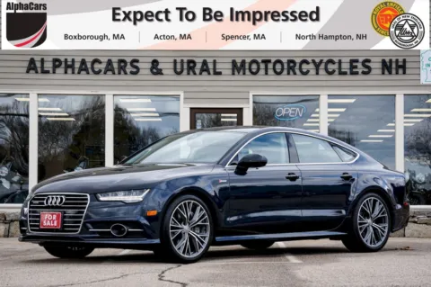 Blue 2018 Audi A7 3.0T Premium Plus for sale in North Hampton, NH