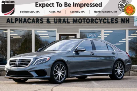 Gray 2016 Mercedes-Benz AMG S 63 4MATIC for sale in North Hampton, NH