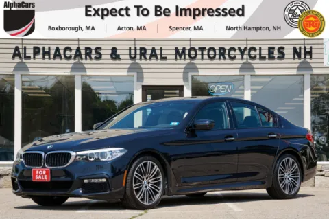 Black 2018 BMW 540i xDrive for sale in North Hampton, NH