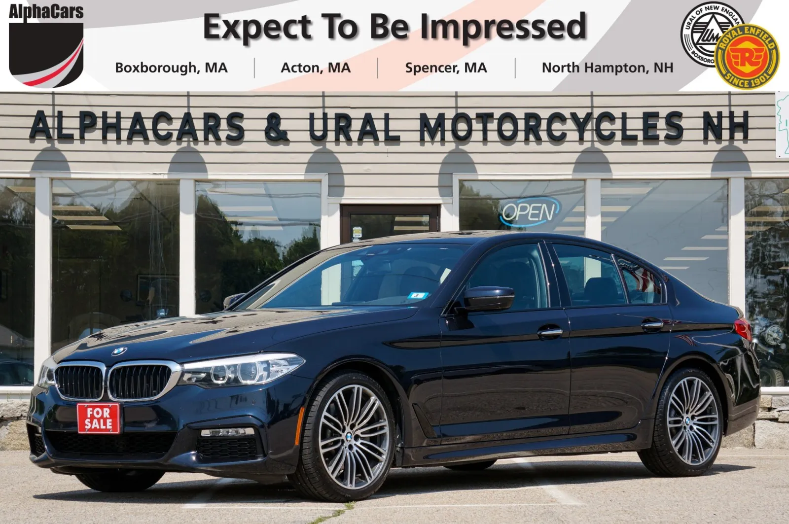 2018 BMW 540i xDrive for sale in North Hampton, NH