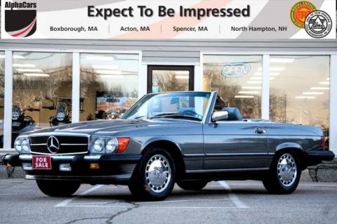 Gray 1987 Mercedes 560SL for sale in North Hampton, NH