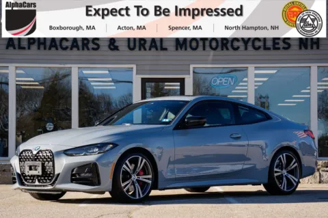 Gray 2023 BMW 430Xi coupe for sale in North Hampton, NH
