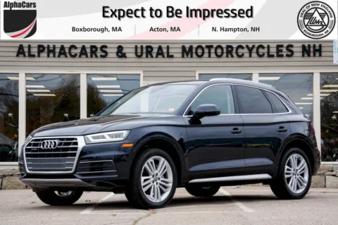 Blue 2018 Audi Q5 2.0T Premium Plus quattro for sale in North Hampton, NH