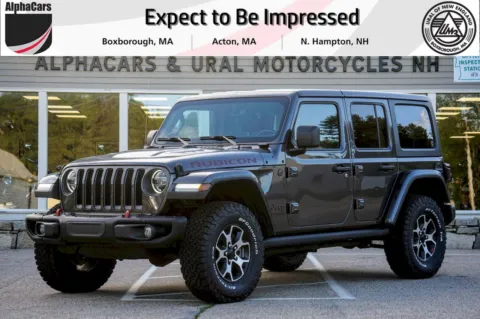Gray 2021 Jeep Wrangler Unlimited Rubicon for sale in North Hampton, NH