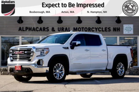 White 2020 GMC Sierra 1500 SLT Crew Cab Short Box 4WD for sale in North Hampton, NH